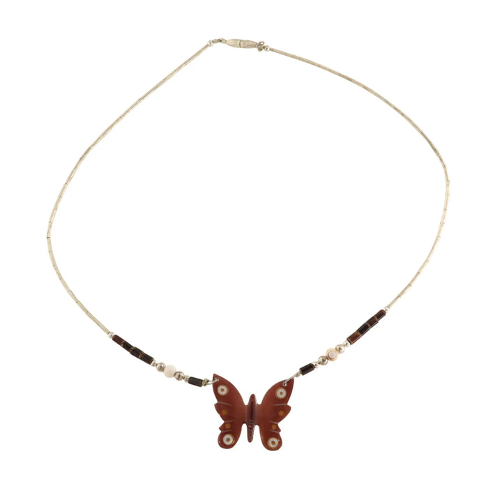 Halskæde, rørperler med ædelsten, flere varianter Beadhouse of Copenhagen