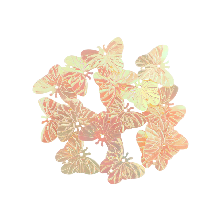 Palietter, sommerfugle, 23x17 mm, 10g, flere varianter Beadhouse of Copenhagen