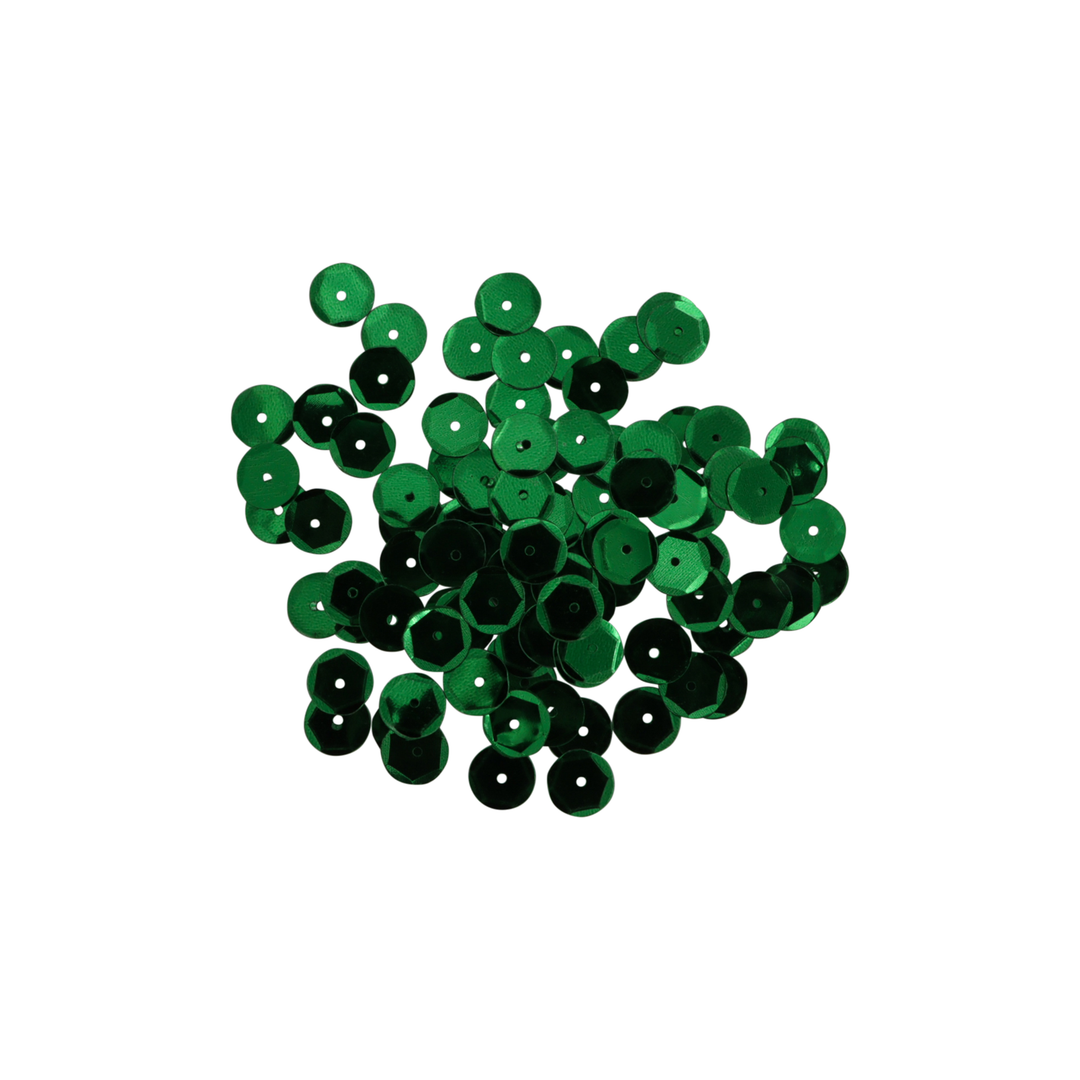 Palietter, runde, 4-12mm, uden regnbueskær, 10-40g, flere varianter