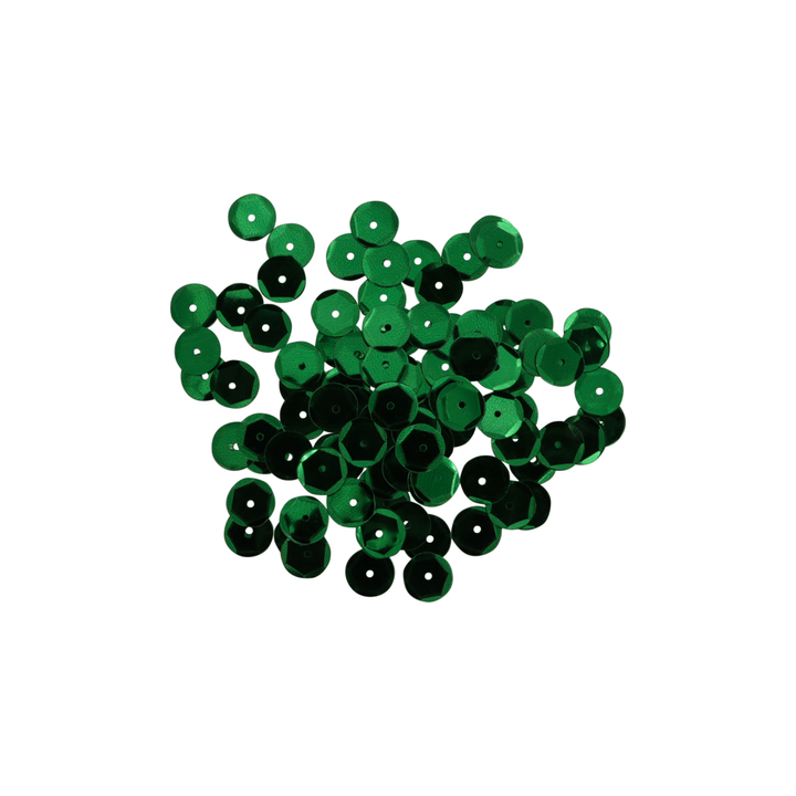 Palietter, runde, 4-12mm, uden regnbueskær, 10-40g, flere varianter