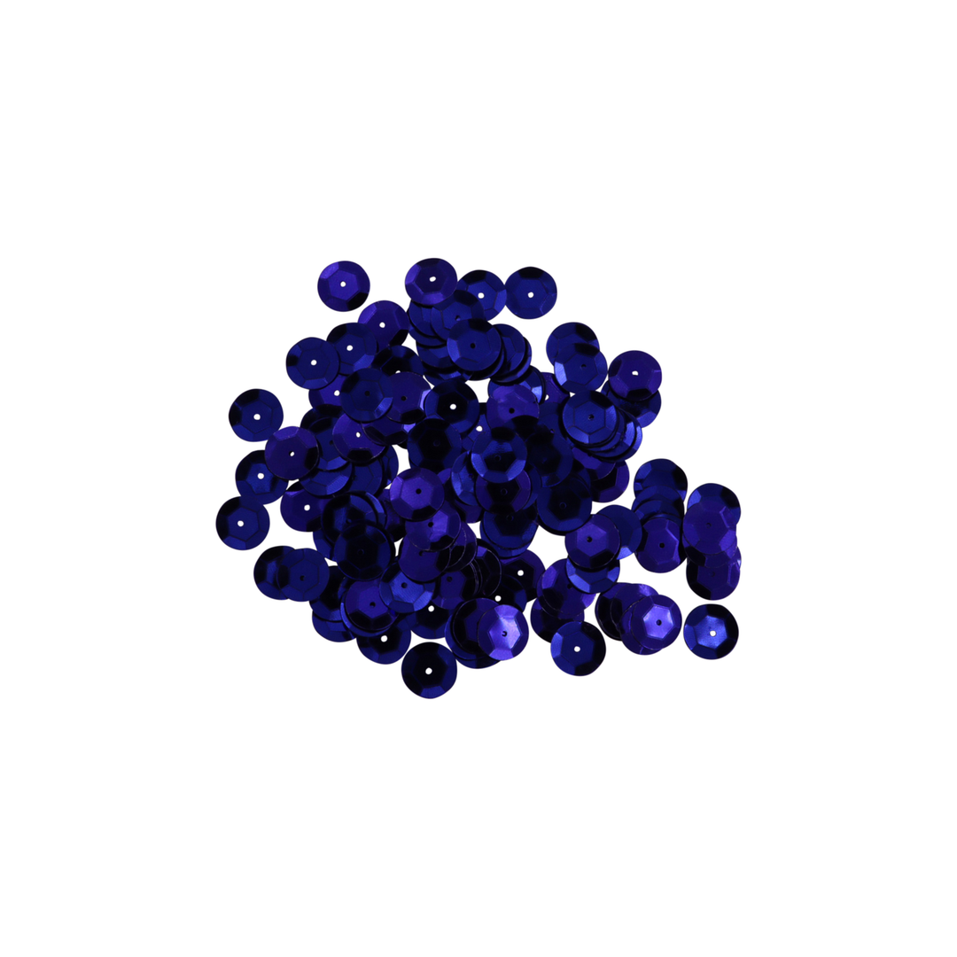 Palietter, runde, 4-12mm, uden regnbueskær, 10-40g, flere varianter