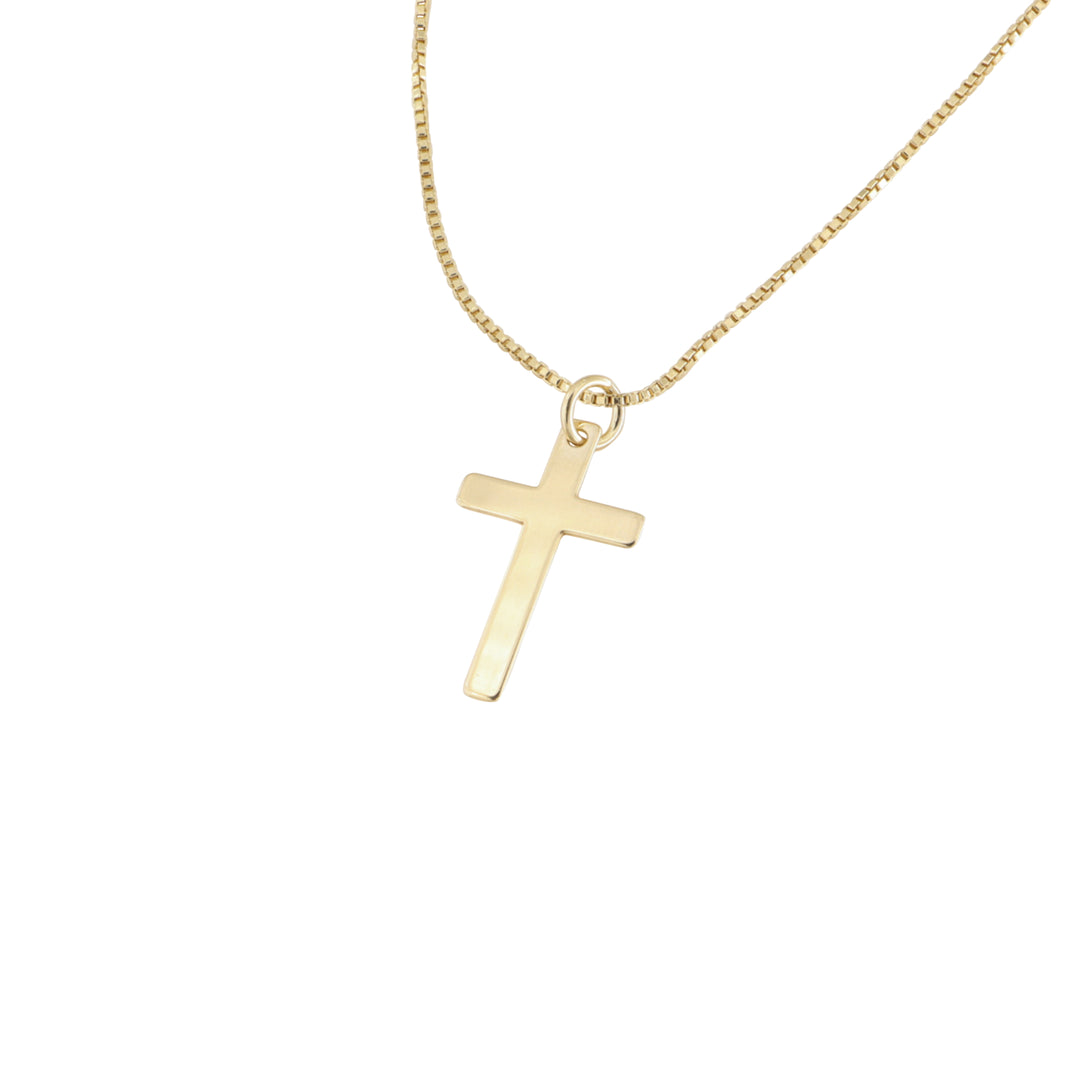Find Vedhæng, kors med øsken, 12x23mm, forgyldt sterlingsølv hos Beadhouse of Copenhagen i dag, med en altid hurtig levering!
