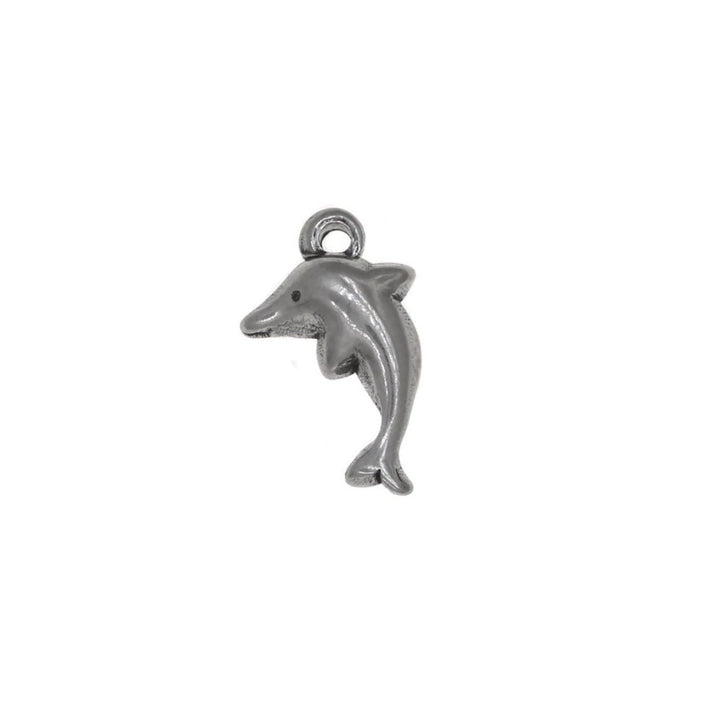 Find Vedhæng, delfin, rustfrit stål, 16x9 mm med øsken hos Beadhouse of Copenhagen i dag, med en altid hurtig levering!