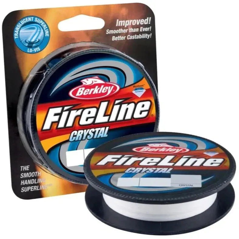 Fireline crystal, klar  0.08 - 0,15 mm 4 meter Krea
