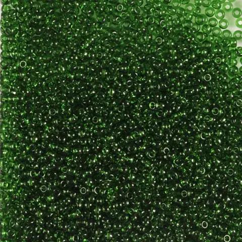 Grønne glasperler, preciosa, natural transparent green, storkøb Preciosa