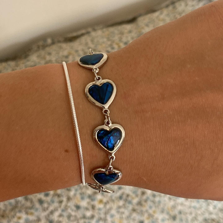 Find Armbånd med hjerte-led i forsølvet kobber 16-18cm hos Beadhouse of Copenhagen i dag, med en altid hurtig levering!