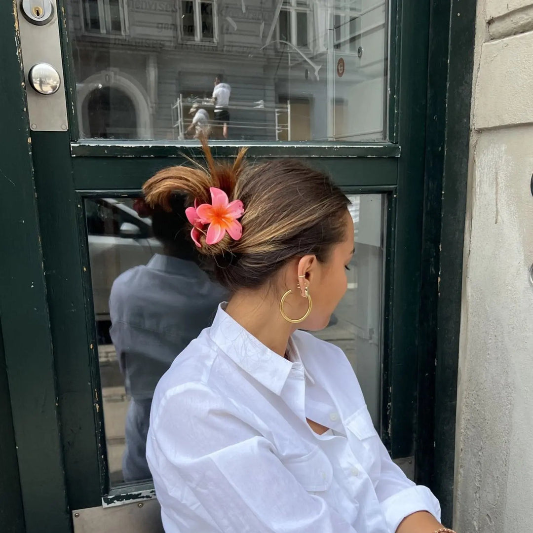 Hårklemme, blomst, flere farver Express