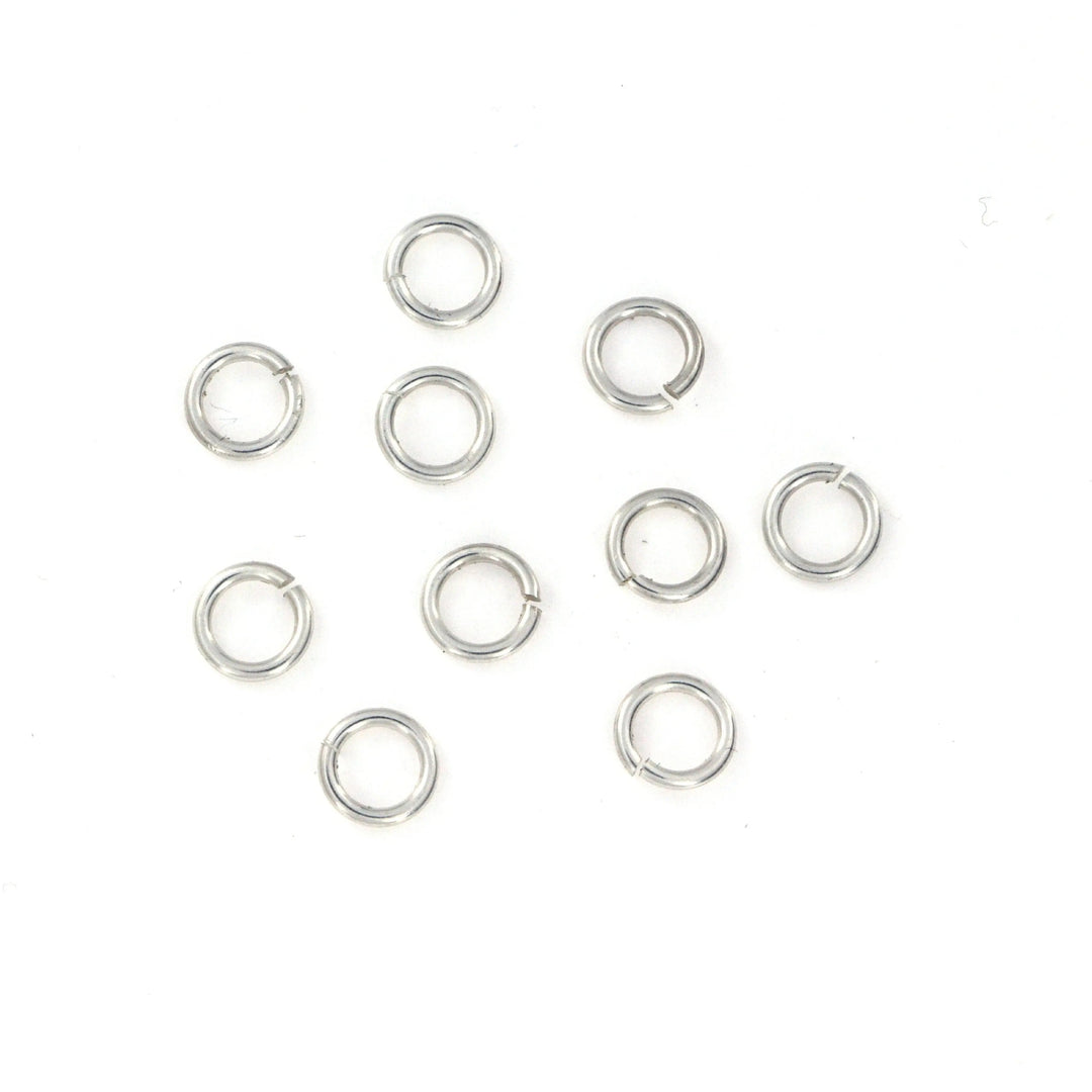 Øskner, åbne i sterlingsølv. 6 x 1 mm Fritz