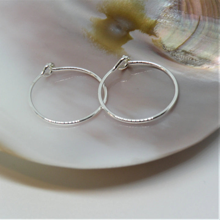 Monterings creol, 925 sterlingsølv, 15mm 0,9 mm Fritz