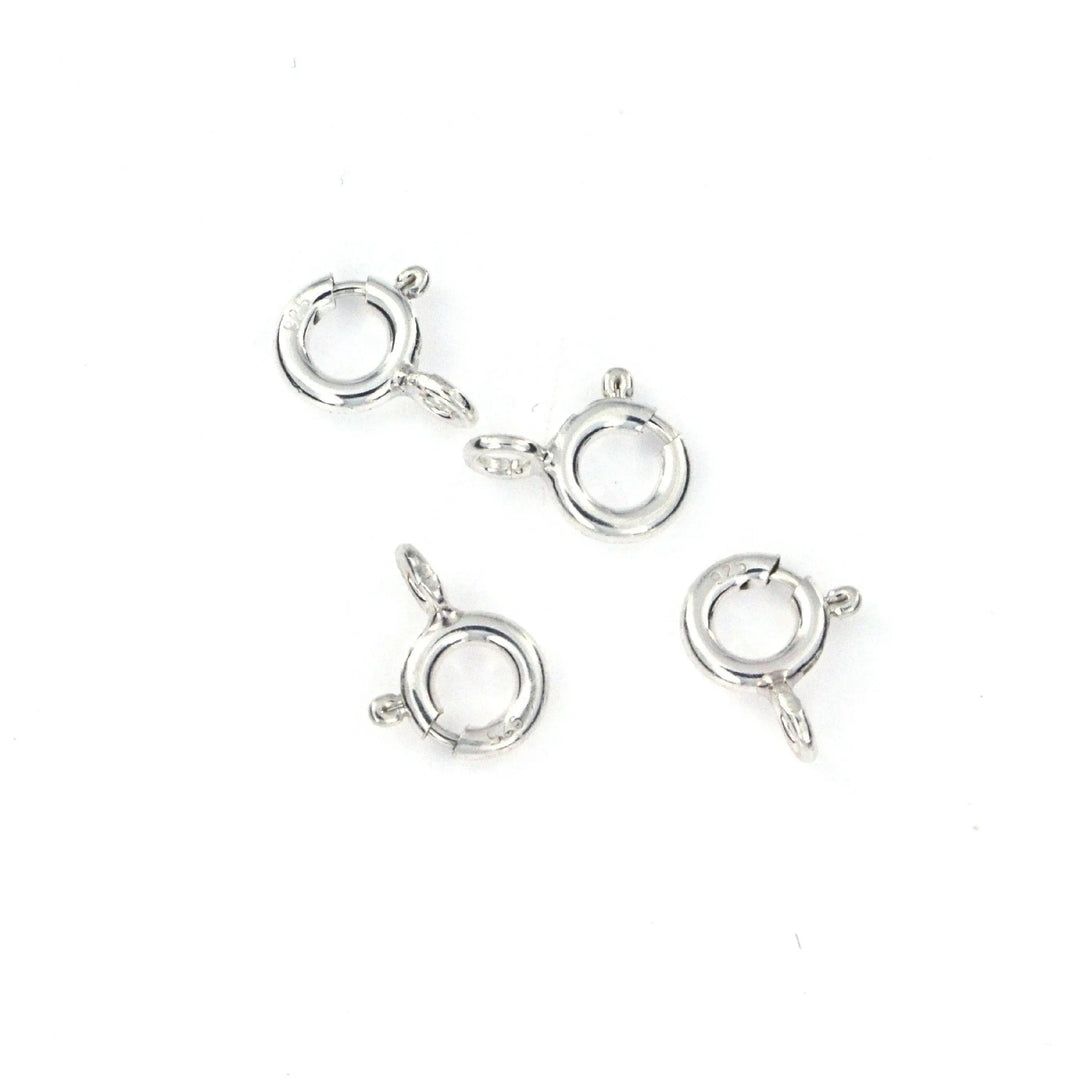 Fjederlås sterlingsølv. 5.5mm Fritz