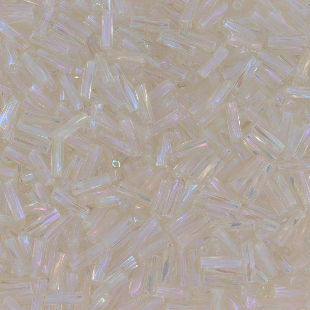 Find Hvide glasperler, preciosa cut bugles, rainbow crystal, 6,8/11,3 mm hos Beadhouse of Copenhagen i dag, med en altid hurtig levering!