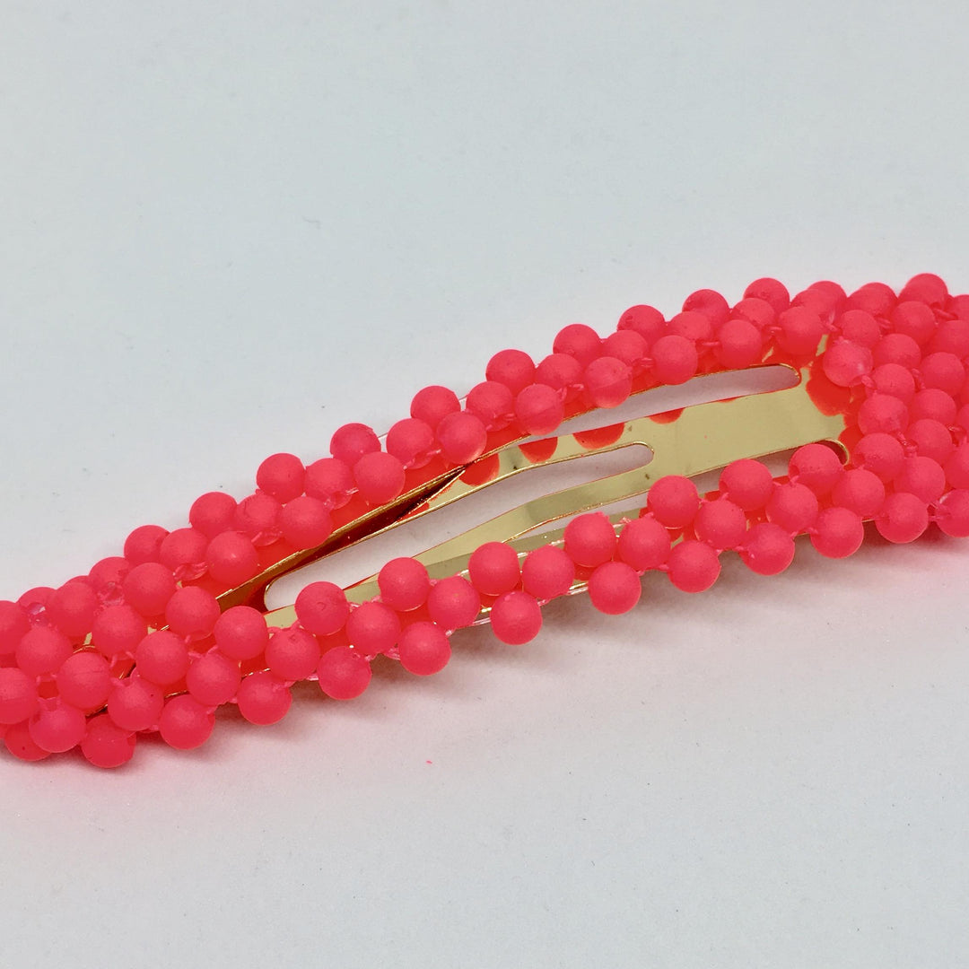 Hårspænder, spidse med runde perler hos Beadhouse of Copenhagen