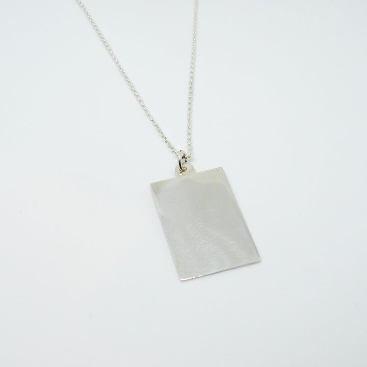 Find Vedhæng, rektangulært dog tag, sterlingsølv, 32 mm hos Beadhouse of Copenhagen i dag, med en altid hurtig levering!