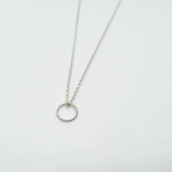 Vedhæng, snoet ring, sterlingsølv Beadhouse of Copenhagen