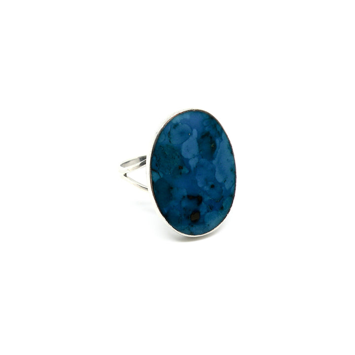 Find Fingerring, stor bred oval turkis, sterlingsølv hos Beadhouse of Copenhagen i dag, med en altid hurtig levering!