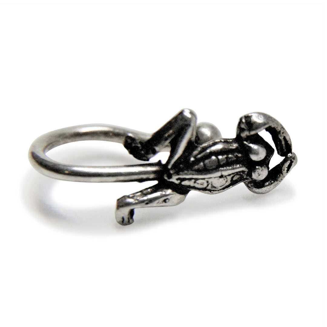 Øreringe, earcuff frø, sterlingsølv Beadhouse of Copenhagen