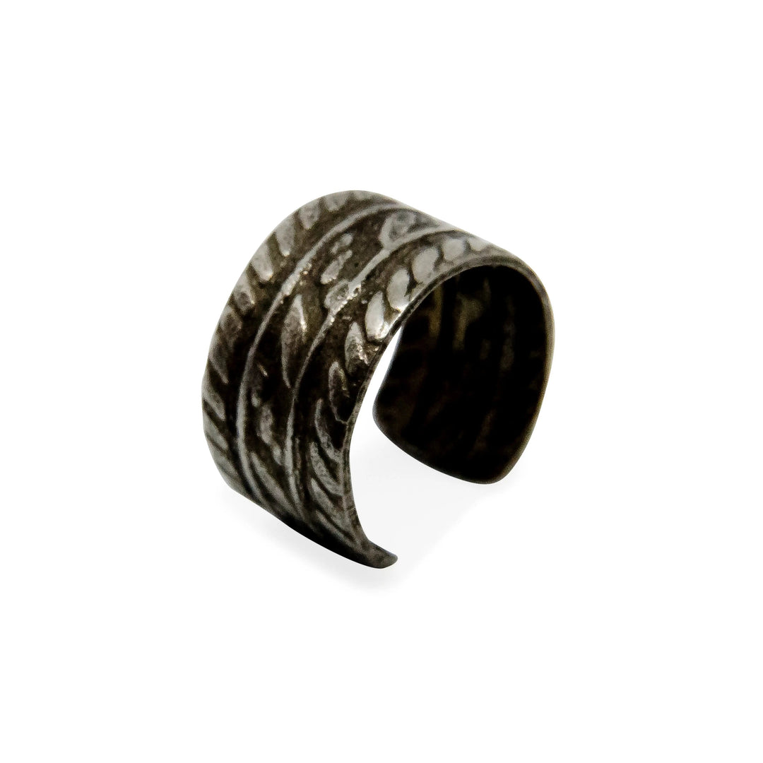 Øreringe, earcuff etnisk mønster, sterlingsølv Beadhouse of Copenhagen