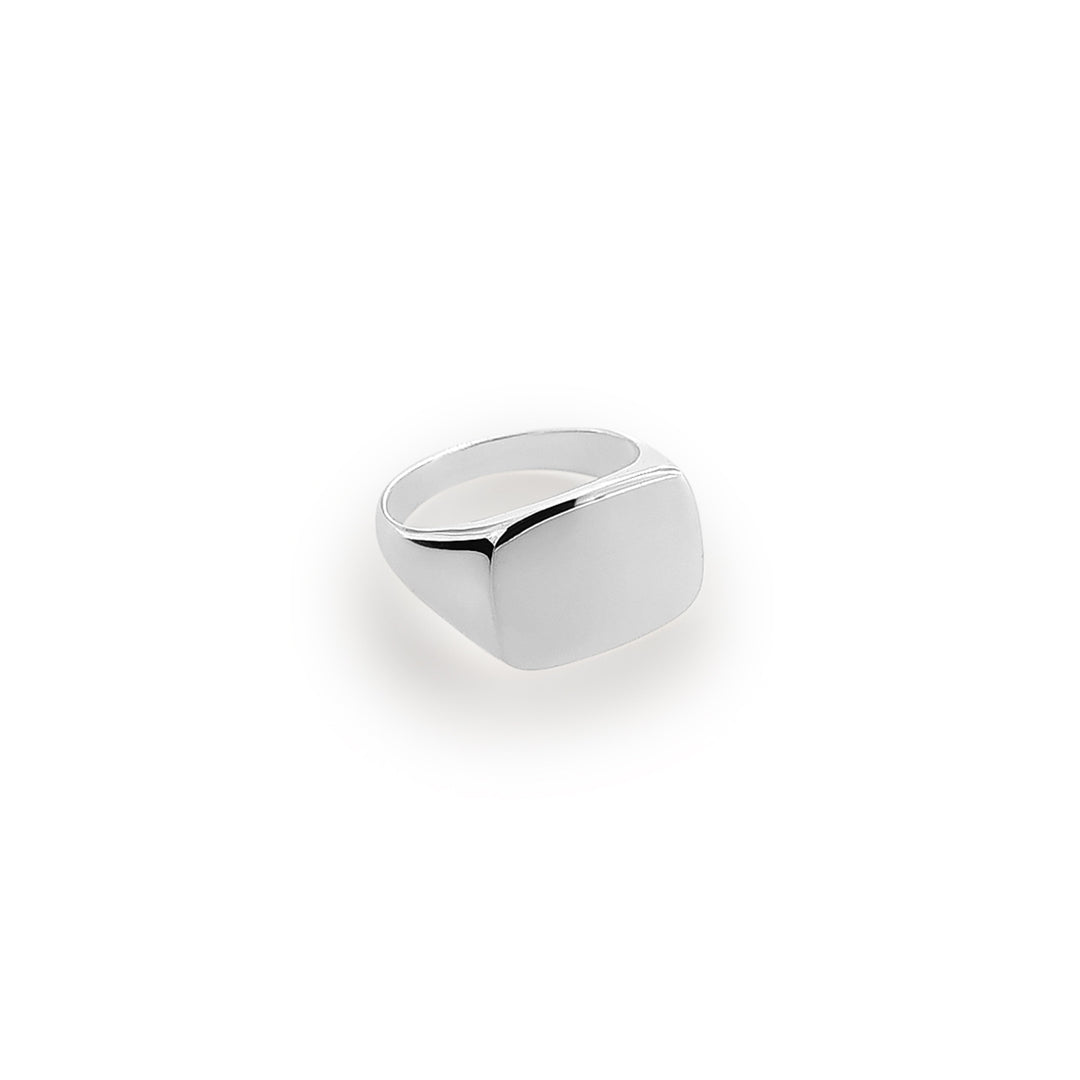 Find Fingerring, stor signet ring, sterlingsølv hos Beadhouse of Copenhagen i dag, med en altid hurtig levering!