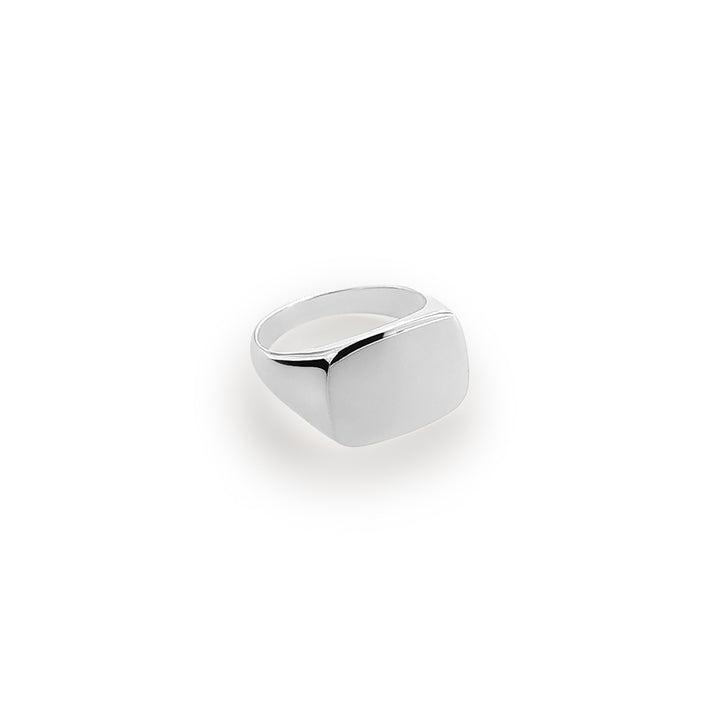 Find Fingerring, stor signet ring, sterlingsølv hos Beadhouse of Copenhagen i dag, med en altid hurtig levering!