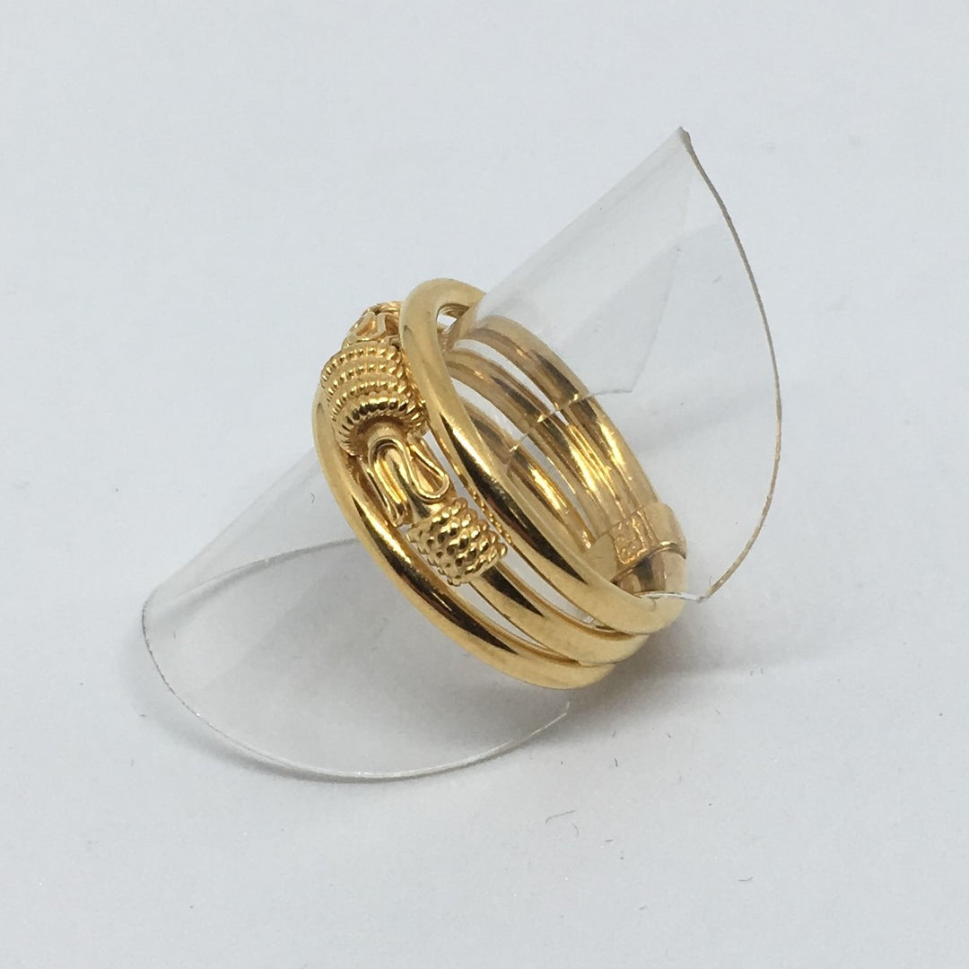Find Fingerring, triple ring, forgyldt sterlingsølv hos Beadhouse of Copenhagen i dag, med en altid hurtig levering!