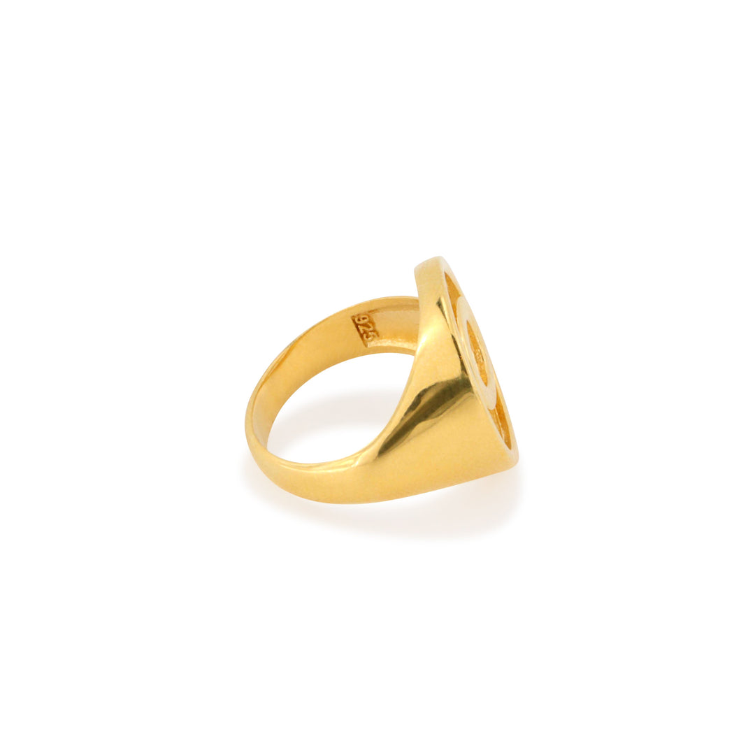 Find Fingerring, double circle, forgyldt sterlingsølv hos Beadhouse of Copenhagen i dag, med en altid hurtig levering!