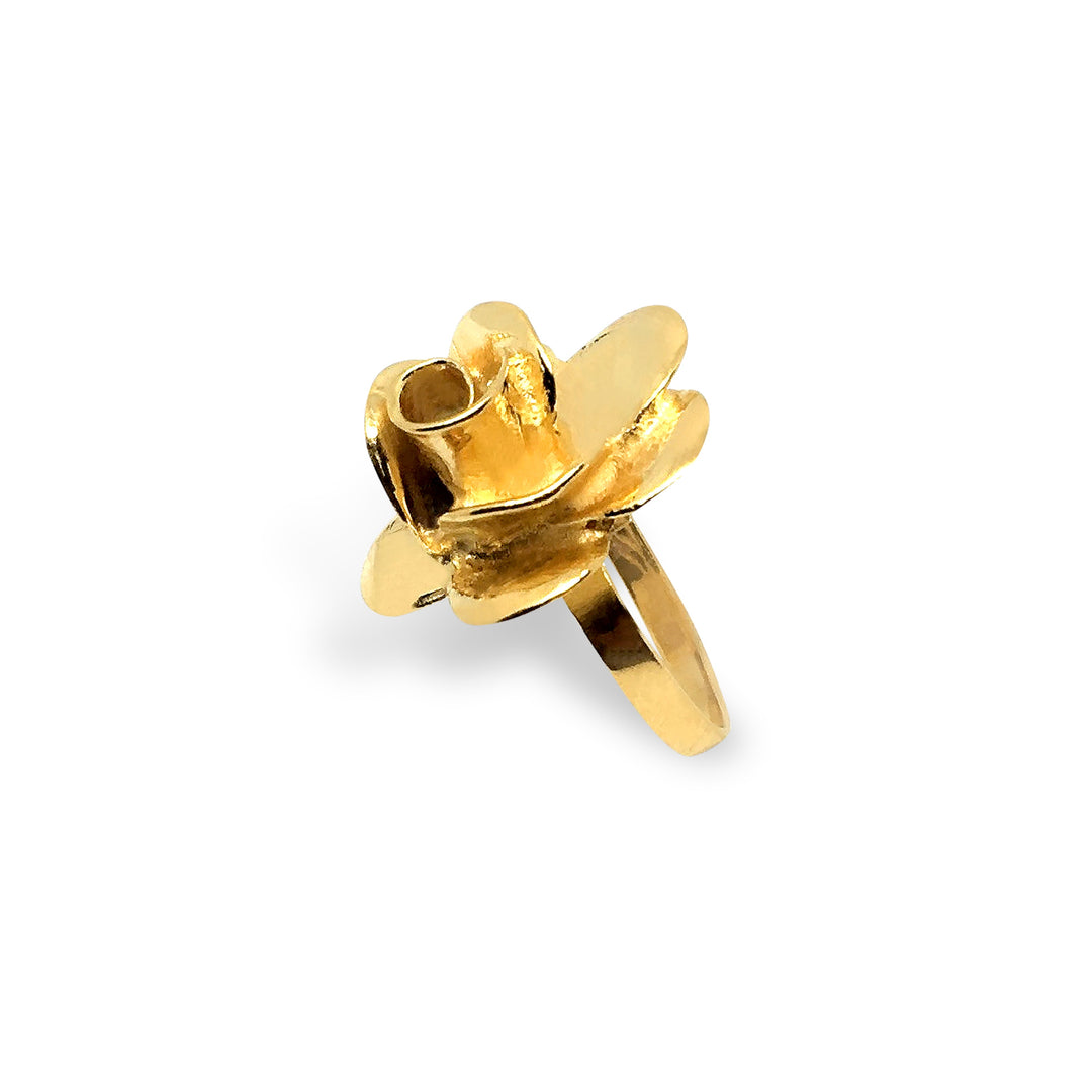 Find Fingerring, stor rose, forgyldt sterlingsølv hos Beadhouse of Copenhagen i dag, med en altid hurtig levering!