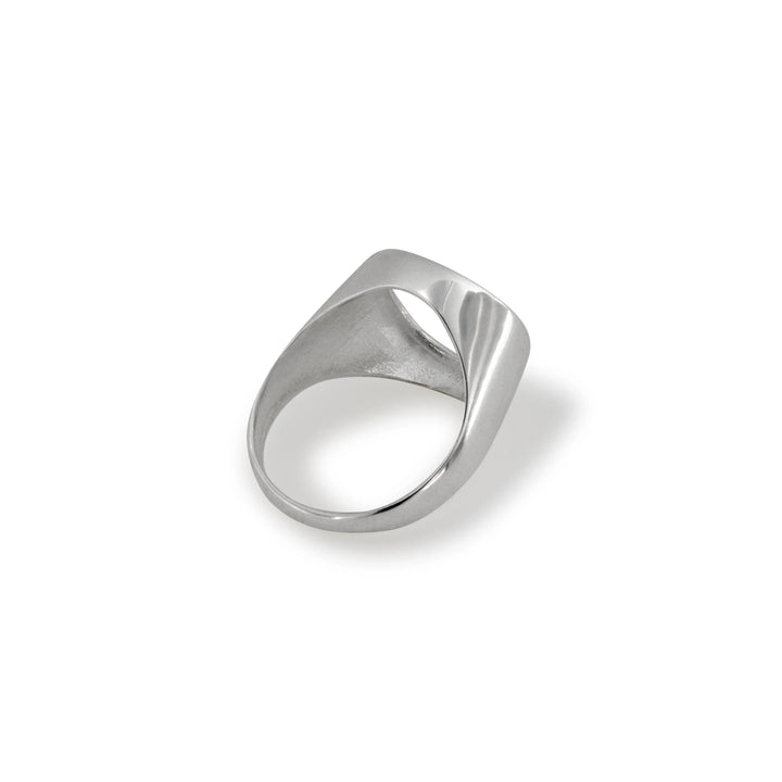 Fingerring, cirkel, forgyldt og sterlingsølv OK Silver