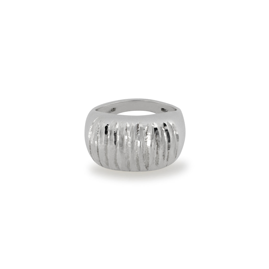 Find Fingerring, chunky rillet ring, sterlingsølv hos Beadhouse of Copenhagen i dag, med en altid hurtig levering!