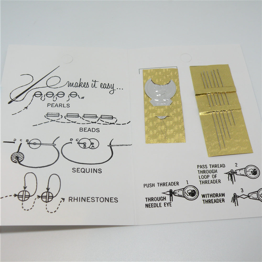 Find Nåle, miyuki beading needles, extra fine, 6 nåle og en tråder hos Beadhouse of Copenhagen i dag, med en altid hurtig levering!