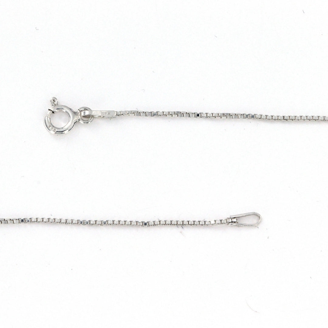 Halskæde, venezia kæde, sterlingsølv og forgyldt, 40-80cm/0,8 mm Silveks