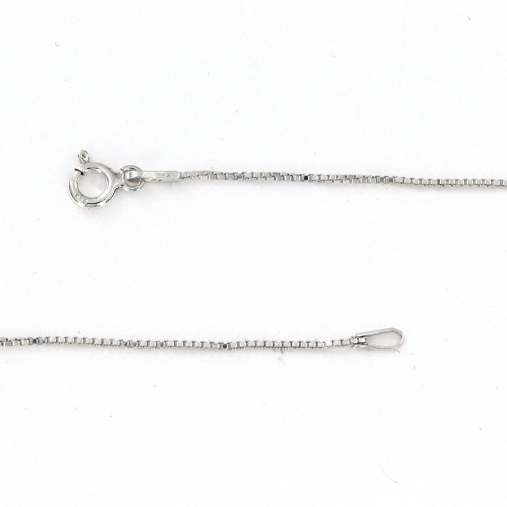 Halskæde, venezia kæde, sterlingsølv og forgyldt, 40-80cm/0,8 mm Silveks