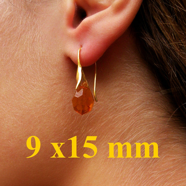 Find Øreringe, ørebøjle med amethyst crystal drops, forgyldt sterlingsølv hos Beadhouse of Copenhagen i dag, med en altid hurtig levering!