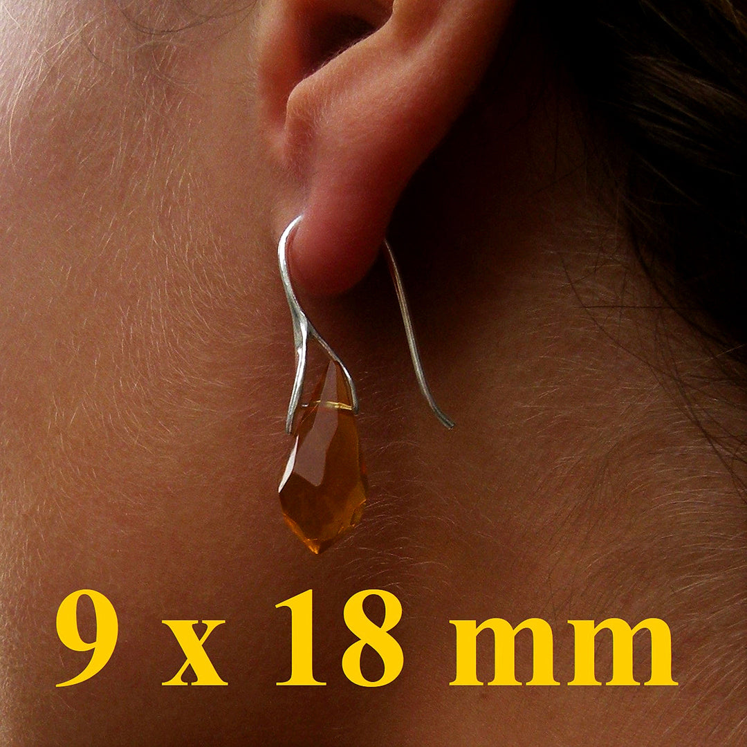 Find Øreringe, ørekrog med amethyst crystal drops, sterlingsølv hos Beadhouse of Copenhagen i dag, med en altid hurtig levering!