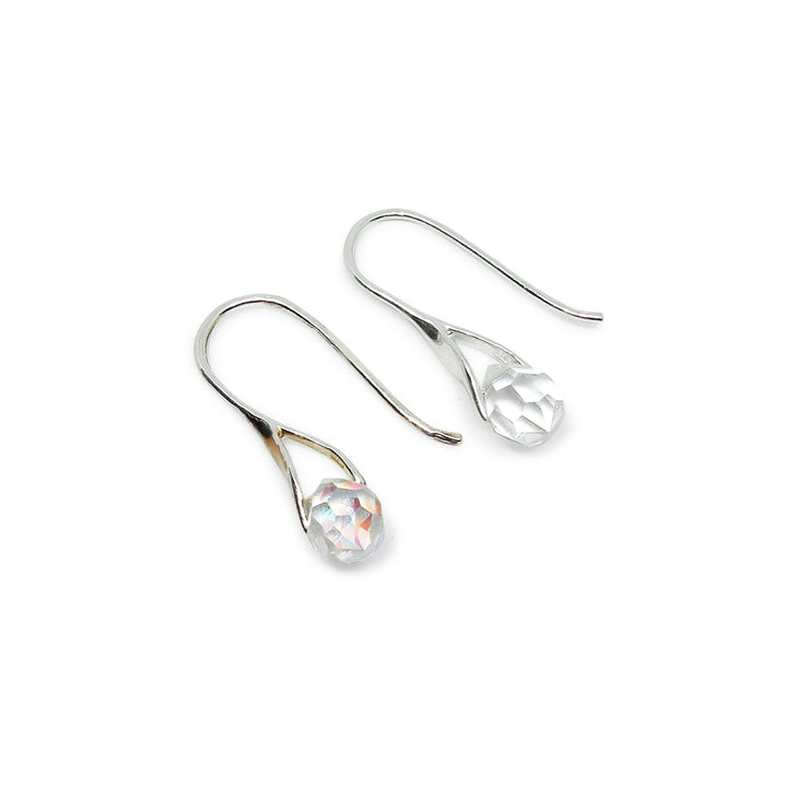 Find Øreringe, ørekrog med crystal ab crystal drops, sterlingsølv hos Beadhouse of Copenhagen i dag, med en altid hurtig levering!