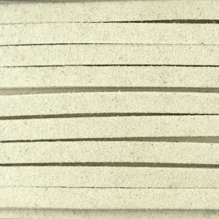 Snor, beige, ruskind 3 mm x 1,5 m Tax