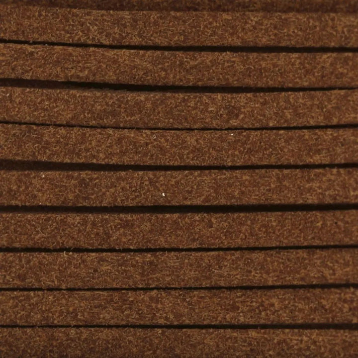 Snor, lys brun, ruskind, 3 mm x 1,5 m Tax