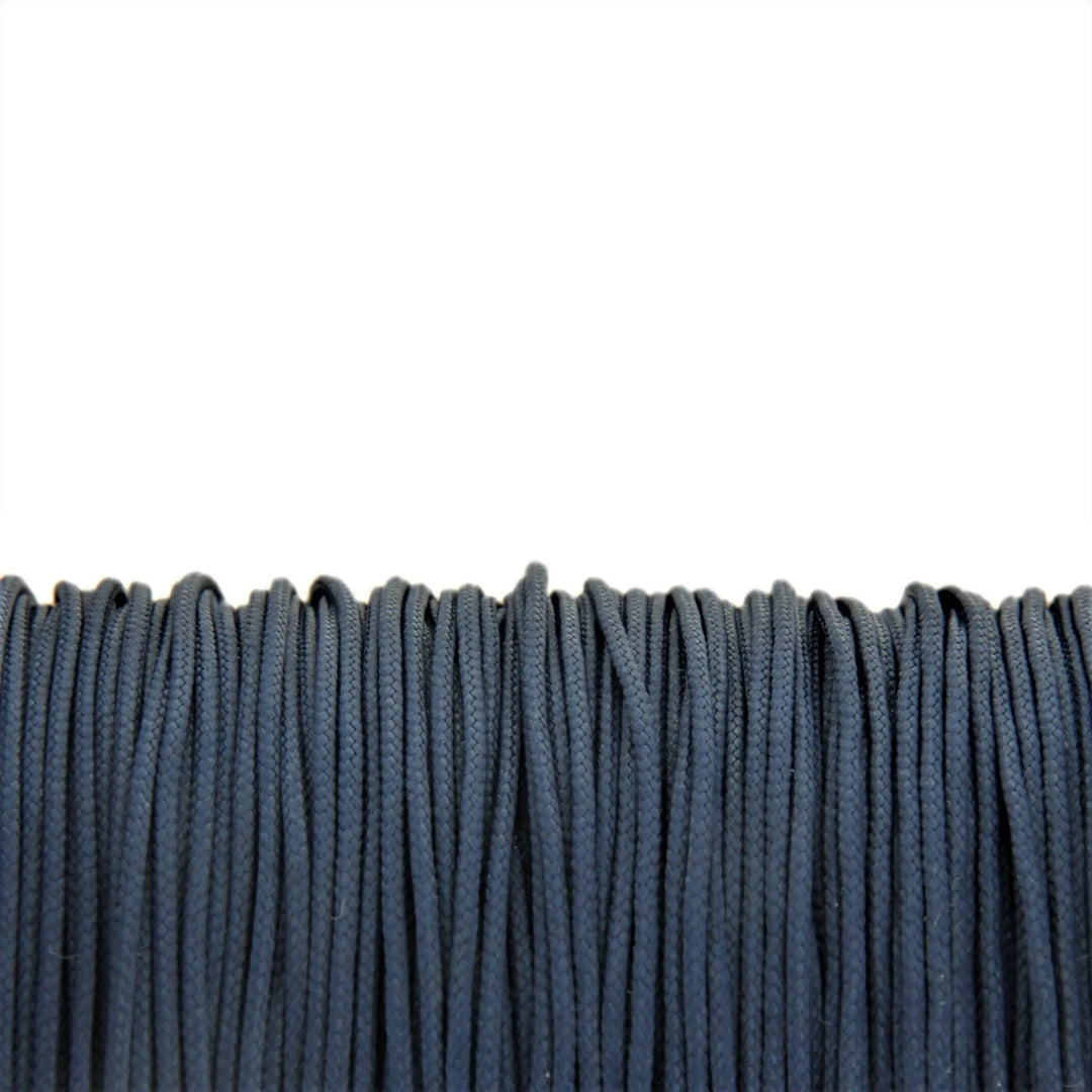 Snor, ecocord navy blå knyttesnor, genanvendt plast, 1 mm Imprinting