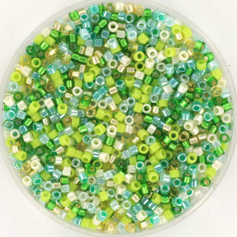 Find Blandede glasperler, miyuki delica beads, happy fields mix hos Beadhouse of Copenhagen i dag, med en altid hurtig levering!