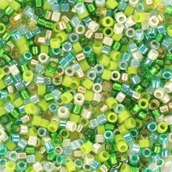 Find Blandede glasperler, miyuki delica beads, happy fields mix hos Beadhouse of Copenhagen i dag, med en altid hurtig levering!